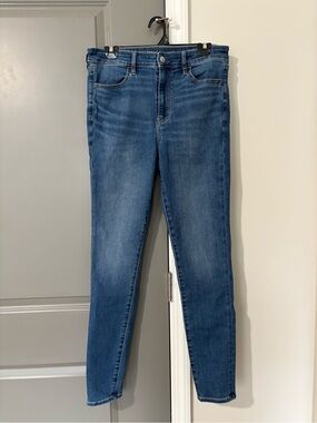 American Eagle Next Level Stretch High-Rise Skinny Jeans 12 Long